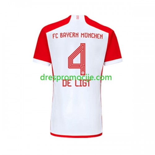 Bayern München Matthijs de Ligt 4 Dres Domaći 2023/2024 Kratkih Rukava Bayern München Matthijs de Ligt 4 Dres Domaći 2023/2024 Kratkih Rukava